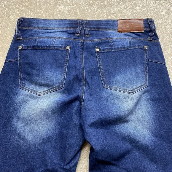 Hydraulic Jeans Womens 11 Blue Ankle Skinny Hydra Lift‎ Stretch Mid Rise Pants - Picture 8 of 11